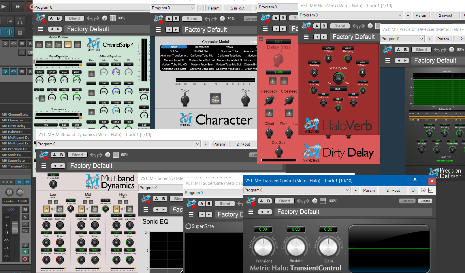 Metric Halo MH Production Bundle v4